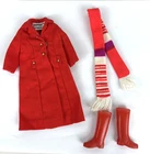 Vintage Skipper Long 'n Short of It #3478 Coat Scarf Taiwan Squishy Boots 1971