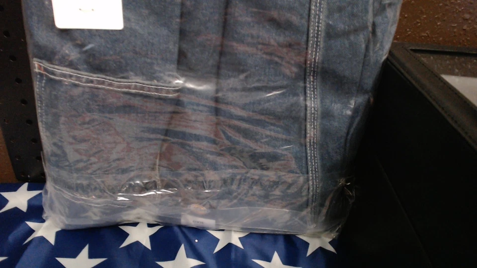 Dickies Mens Indigo Bib Overall, Medium Heritage Tint 42x36 - Image 4 of 4