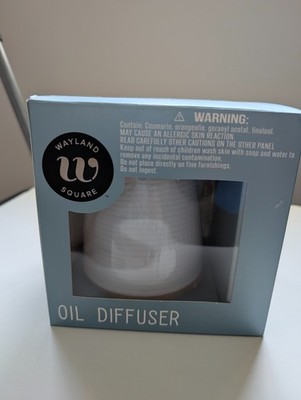 Oil Diffuser Humidifier Wayland Square USB Color Changing Auto Shut