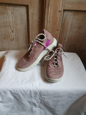 Ecco Schuhe Größe 29 Echtleder Hallensportschuhe Sportschuhe Kinder Rosa