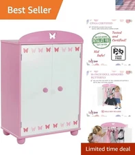 Doll Wardrobe Organizer - Butterfly Furniture Collection