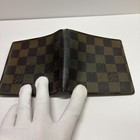 Louis Vuitton Damier Marco Wallet N61675 CA0097 Bifold Brown Auth LV
