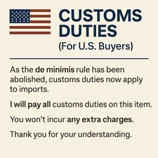 U.S. Customs Duties Prepaid