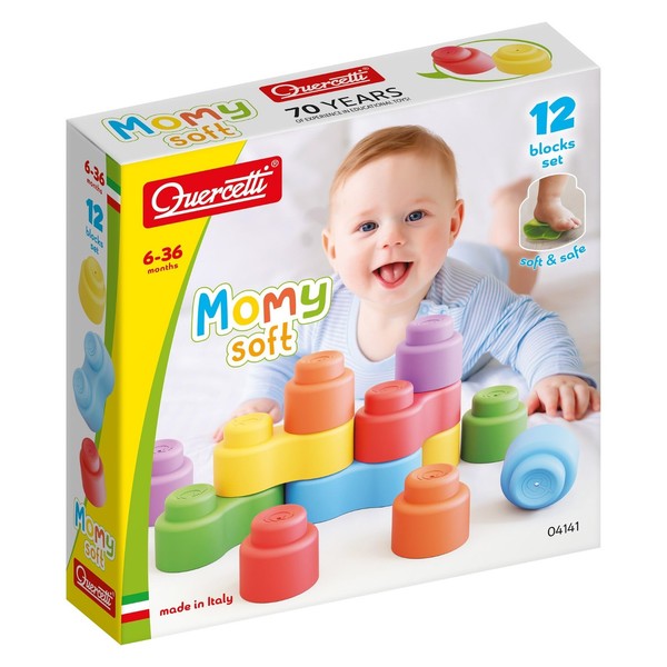 Quercetti Quercetti-4141 Momy Soft, Konstruktionsspielzeug Aus Weichem Kunststof-image