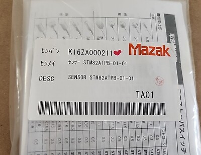 BRAND NEW FACTORY SEALED* Mazak K16ZA000211 Sensor STM82ATPB-01-01