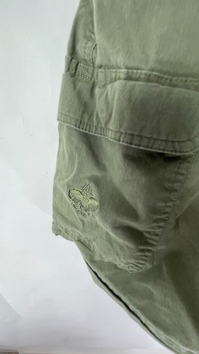 Boy Scouts of America Boys Shorts Convertible Army Olive Green Size 30 - Picture 11 of 14