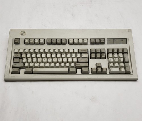 IBM 1391401 101-Key Clicky Buckling Spring PS2 Model M Keyboard Vintage 1984 - 第 2/5 張圖片