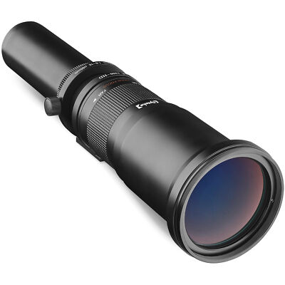 Opteka 650-1300mm Telephoto Lens for Olympus M43 PEN E-PL1s E-P5 E-P3 E-P2