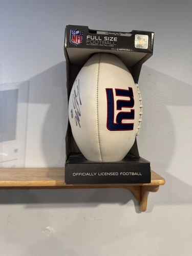 Saquon Barkley Autographed Football -free Shipping