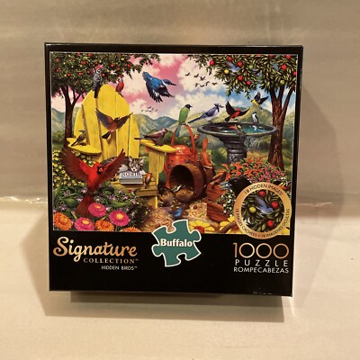 Buffalo Games Hidden Birds 1000 Piece Jigsaw Puzzle - Includes Bonus Poster - View #10