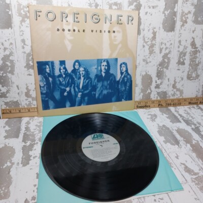Foreigner Double Vision Album On Vinyl 12'' LP Record 1978 A1/B1 Rock Play Tested