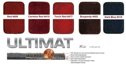 Lloyd Mats Ultimat Cadillac Crest Front Floor Mats (1941-2001) - Picture 6 of 11