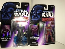 HASBRO STAR WARS SHADOWS OF THE EMPIRE PRINCE XIZOR & LUKE SKYWALKER IN DISGUISE
