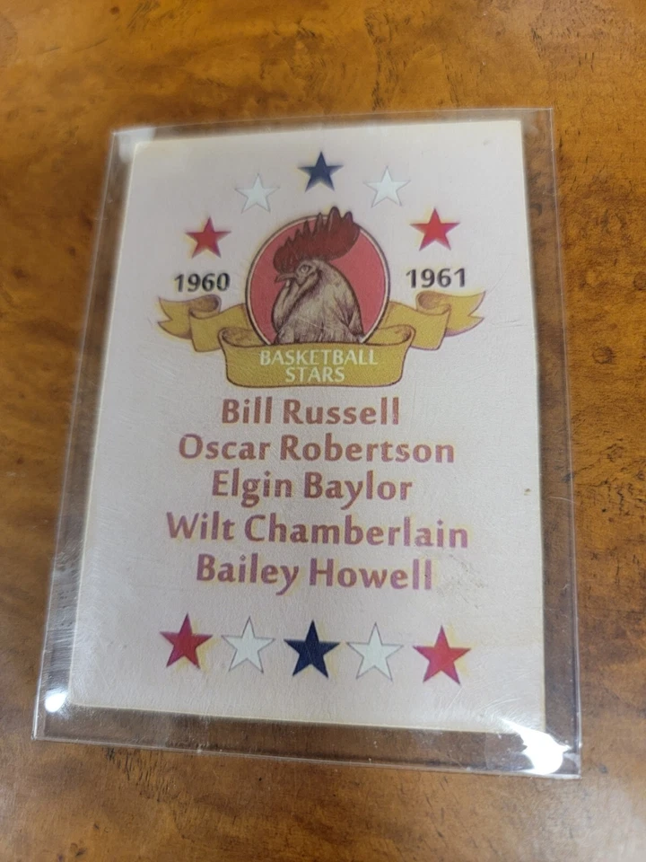 1960 - 1961 Elgin Baylor LA Lakers - No se puede localizar para comps - hermosa tarjeta Foto 2 de 2