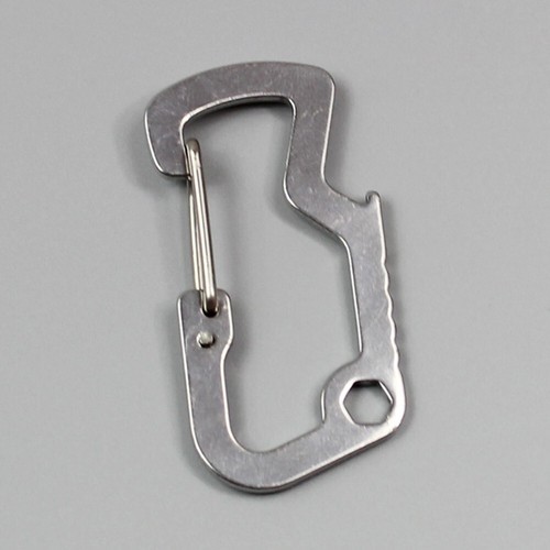 Easy to Carry Hiking Carabiner Clip with Hexagon Socket and Bottle Opener - Picture 17 of 24