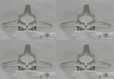 4 Cap Deal American Racing 2-14 Spacing Wheel Rim Center Cap Spinner Tri Bar