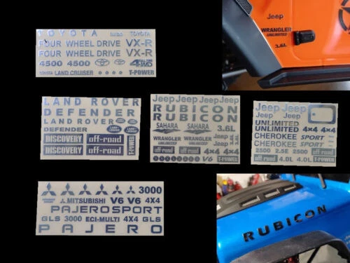 NOVA RC partes del cuerpo e interior para Electric