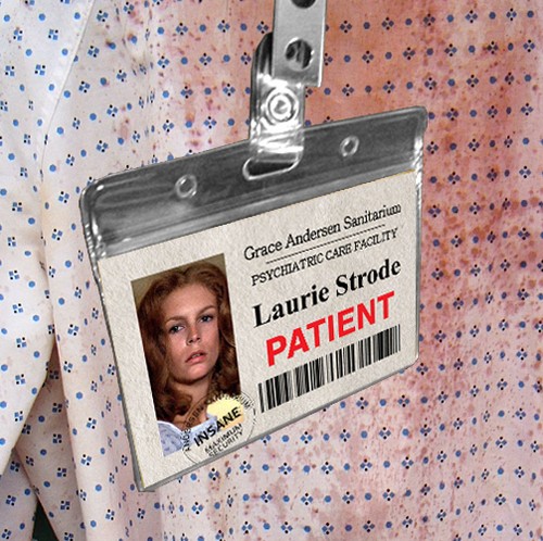 Halloween Michael Myers Mask adult Costume Movie Prop Badge Dr. Loomis id card - Picture 13 of 14