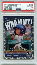 *PSA 10 WHAMMY! 2021 Panini Donruss Whammy! WANDER FRANCO #W9 #LOW POP!#80281545
