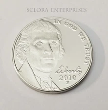 2010 S JEFFERSON *PROOF* NICKEL  **FREE SHIPPING**