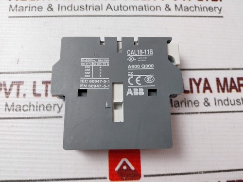 ABB CAL18-11B Auxiliary Contact Block 690V 16A 1SFN010720R3311 - Picture 6 of 15