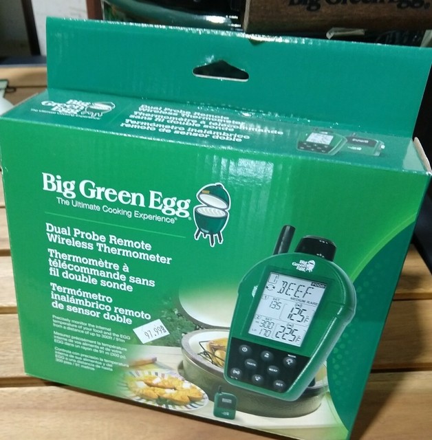 Big Green Egg Dual Probe Wireless Thermometer Et734 for sale online | eBay