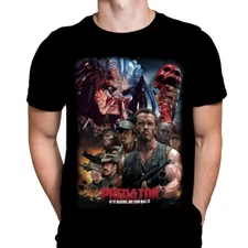 Predator - If It Bleeds - Classic Horror Movie Art - T-Shirt by Peter Panayis
