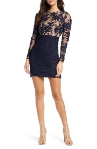 calypso lace sheath dress