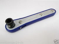 "Ks Tools 1/4\" Mini-Bit-Umschaltknarre, 100Mm, 14 Zahn Bit Ratsche 514.1101-1"