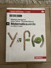 LIBRO MATEMATICA VERDE MATHS 4 BERGAMINI BAROZZI TRIFONE ZANICHELLI  