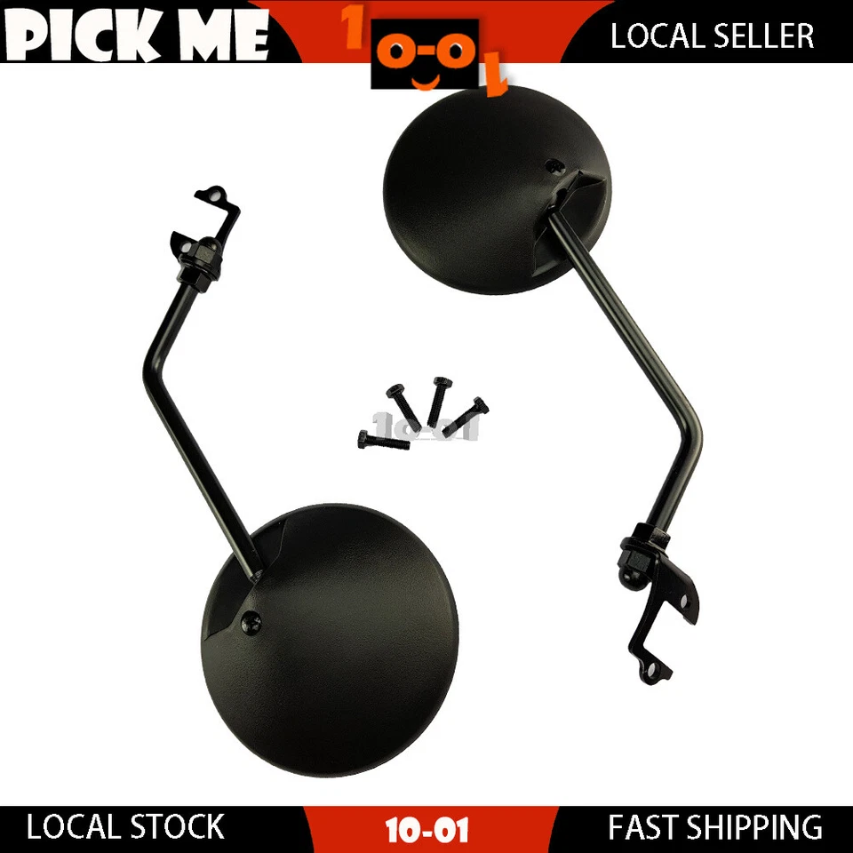 Pair R/L Hand Mirror Set Fit YAMAHA WR450F 1998 1999 2000 2001 2002 2003-2013 — 第 2/4 张图片