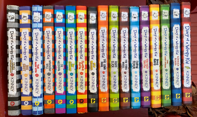 DIARY OF A WIMPY KID 1 to 18 set Kinney 7 8 9 10 11 12 13 14 15 16