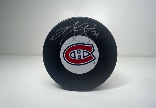Montreal Canadiens Brian Gionta Signed Hockey Puck - Picture 1 of 3