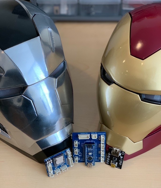 ALISHA MK-XI Arduino Nano Iron Man Helmet Controller — Pre-Programmed