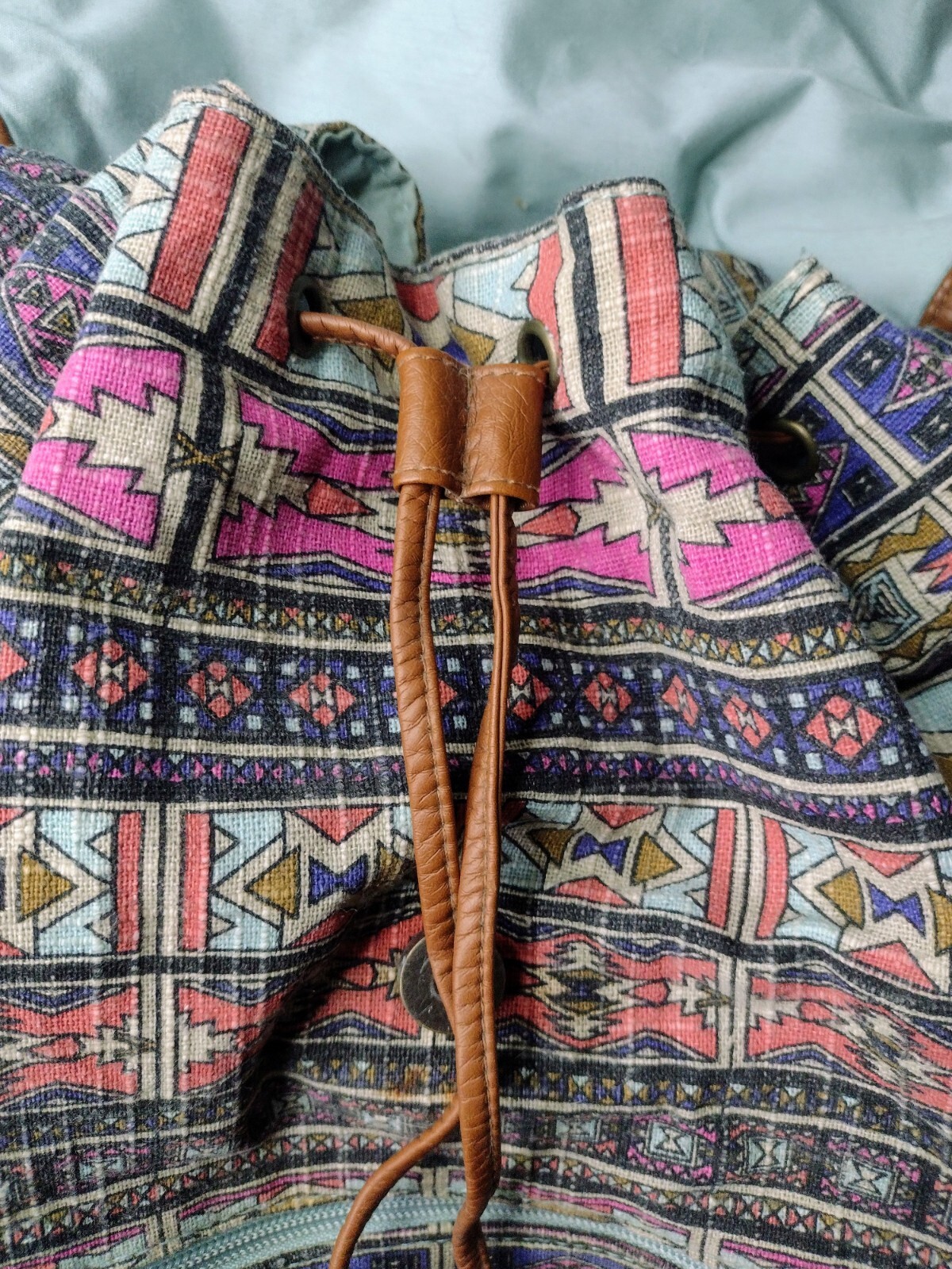 Mossimo Southwest Boho Softshell Backpack Cinch S… - image 4