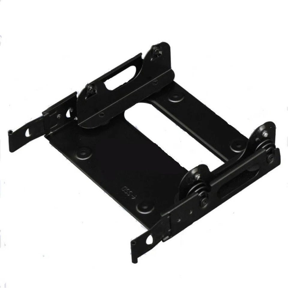 5.25" to 4x 3.5" SATA SAS Hard Drive HDD Cage Rack Tray Black Slot CD-ROM V G5D5 - Image 3 of 3