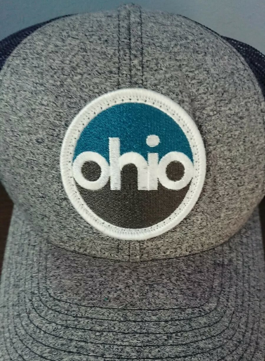 Ohio State Custom Patch Trucker Hat Cap Midwest s… - image 1