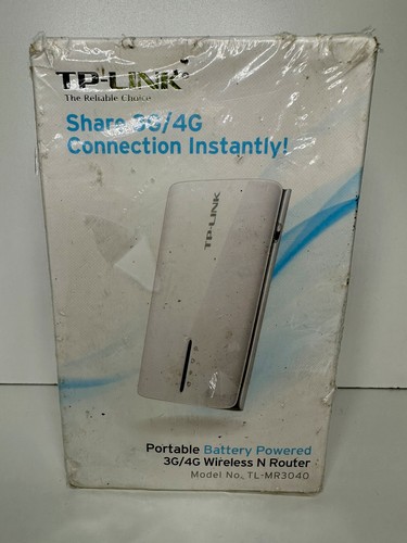 TP-LINK 3G/4G Wireless N150 Portable Router - AP/WISP (TL-MR3040) - Picture 1 of 4