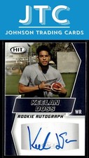 2019 SAGE HIT - Autographs Black Keelan Doss UC Davis Aggies