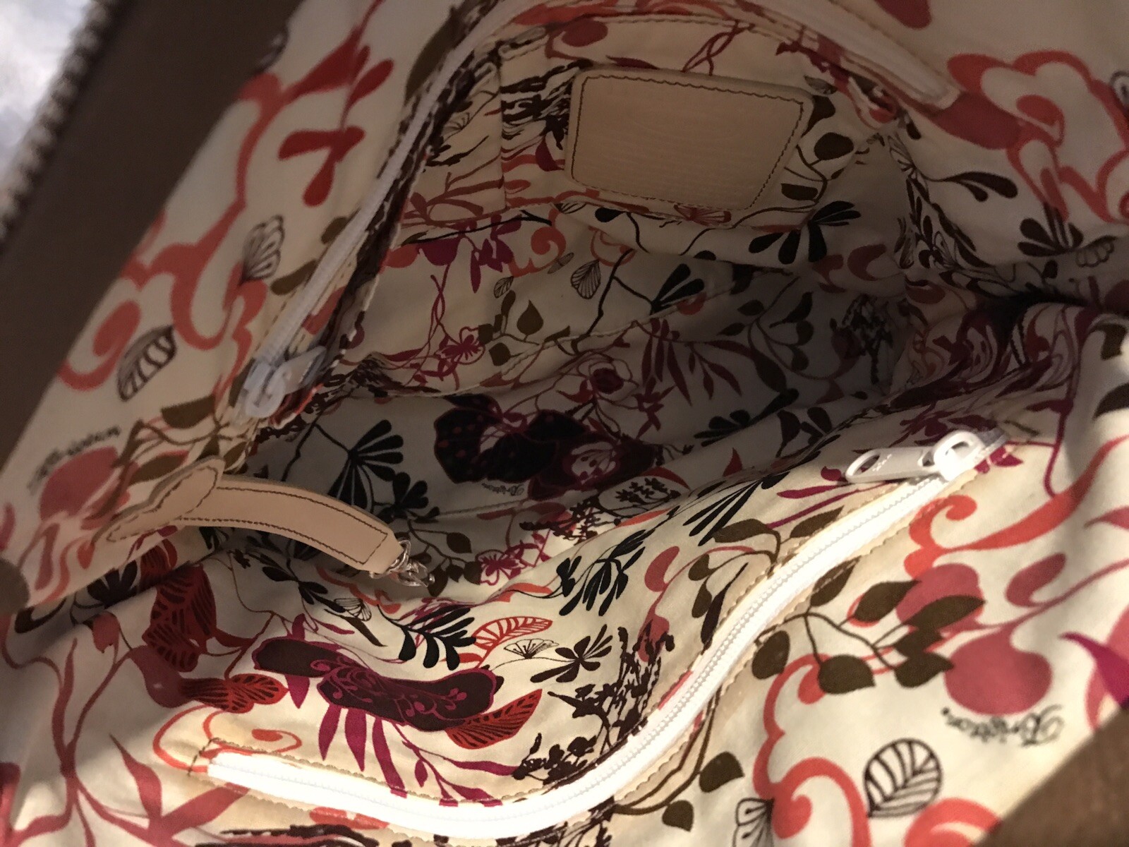 PONY BRIGHTON DOMINIQUE LG. Organizer Borsa a Spalla con Nappa e Arruffato Tasca BaG