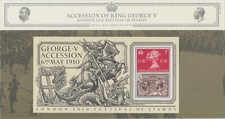 GB 'Accession of King George V' Presentation Pack - Number 441