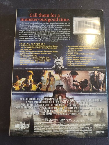 2007 The Monster Squad 2-Discs Widescreen 20th Anniversary Edition - Picture 2 of 3