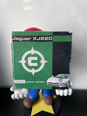  Amiga --Jaguar XJ220 Spiel 2 x 3,5'' Floppy - Crokers Edition kleine Box - ungetestet -