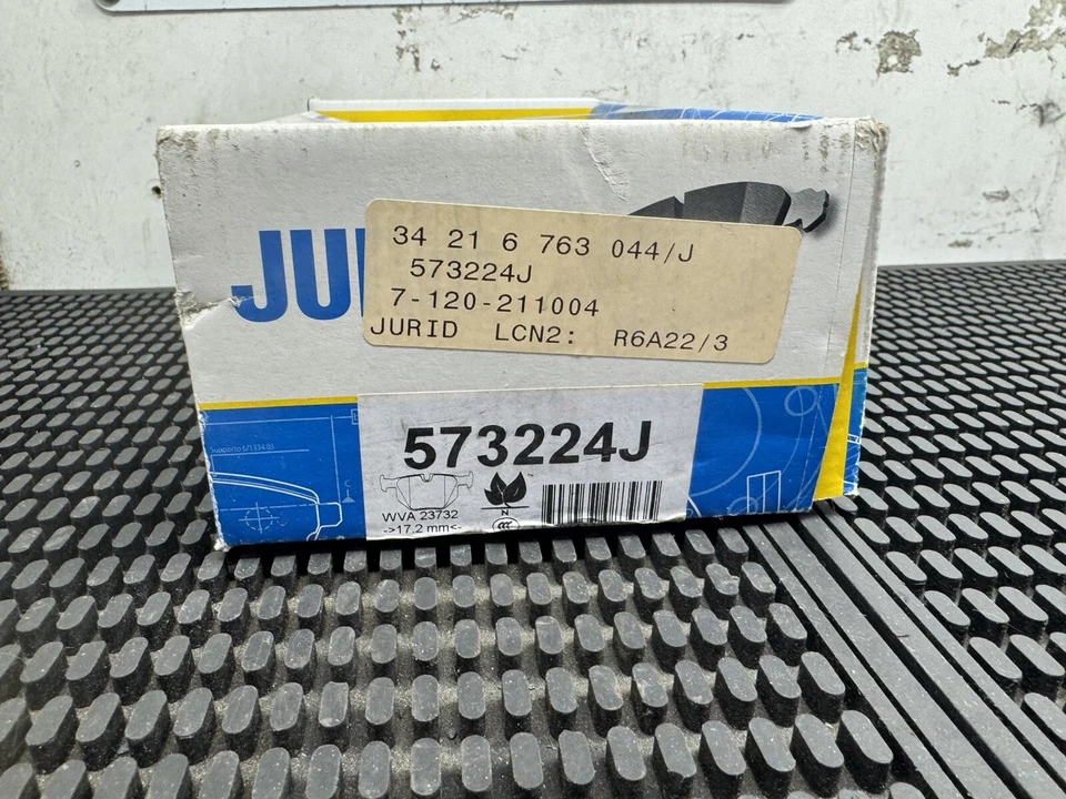 BMW 525i/525xi/530i/530xi/535i/535xi 2004-2010 PASTILLAS FRENO TRASERO NUEVAS JURID Foto 3 de 4