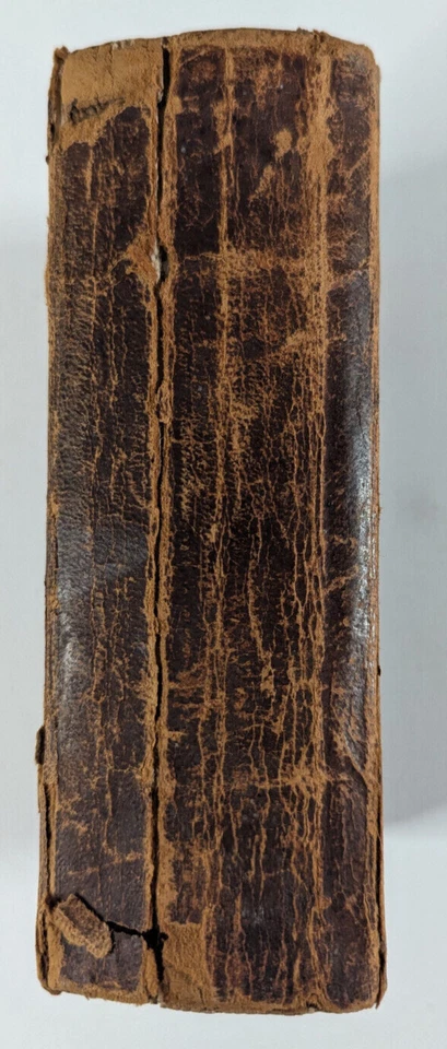 Antique The Holy Bible Hartford CT Hudson & Goodwin 1812 "School Bible" - Image 3 of 4