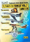 1/144 Decals : F14 Tomcats Vol.7  w/E-2C [USN + IRAN] #TN-026 :  TRIPLE NUTS