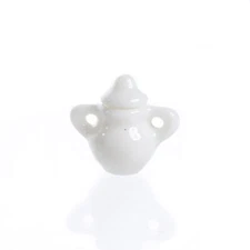 Factory Direct Craft Dollhouse Miniature Porcelain Sugar Bowl | 6 Pieces