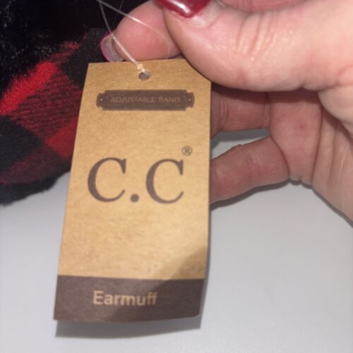 C.C. Buffalo Check Ear Muffs - Picture 5 of 7