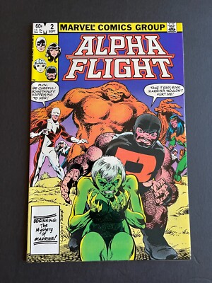 Alpha Flight #2 - 1st appearance of the Master of the World (Marvel, 1983) NM