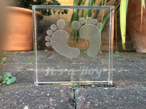 Personalised Plaques for Baby Shower, An ideal gift for mothers Free Engraving - Picture 6 of 8